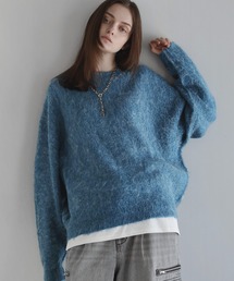 SOCCE | ルーズシルエットフェザーニット(ニット/セーター)