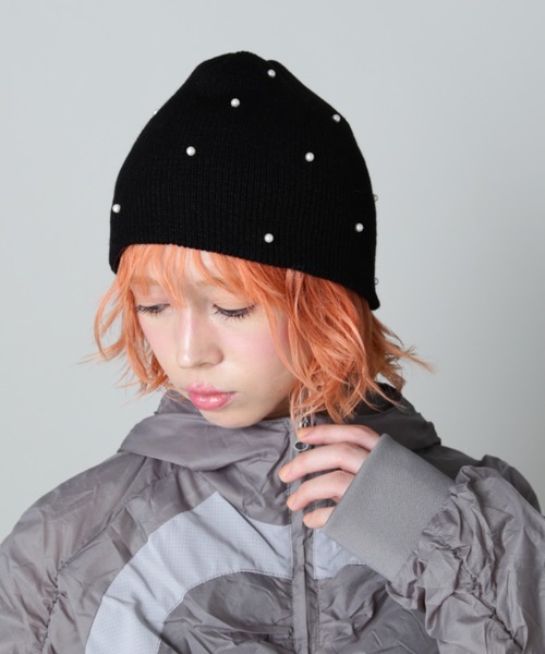 【WEB限定】SIS/エスアイエス/パールビーニー（ニットキャップ/ビーニー）｜SIS（エスアイエス）