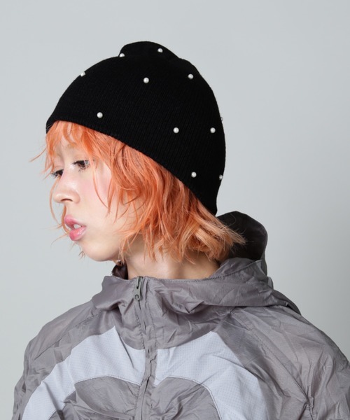 【WEB限定】SIS/エスアイエス/パールビーニー（ニットキャップ/ビーニー）｜SIS（エスアイエス）