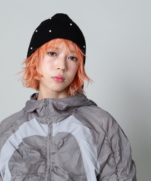 【WEB限定】SIS/エスアイエス/パールビーニー（ニットキャップ/ビーニー）｜SIS（エスアイエス）