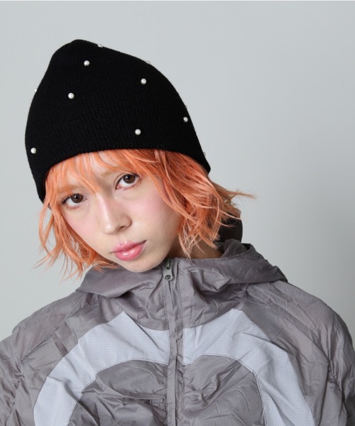【WEB限定】SIS/エスアイエス/パールビーニー（ニットキャップ/ビーニー）｜SIS（エスアイエス）