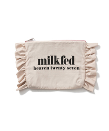 MILKFED. | RUFFLE CLUTCH BAG（クラッチ/バック/フリル）(クラッチバッグ)