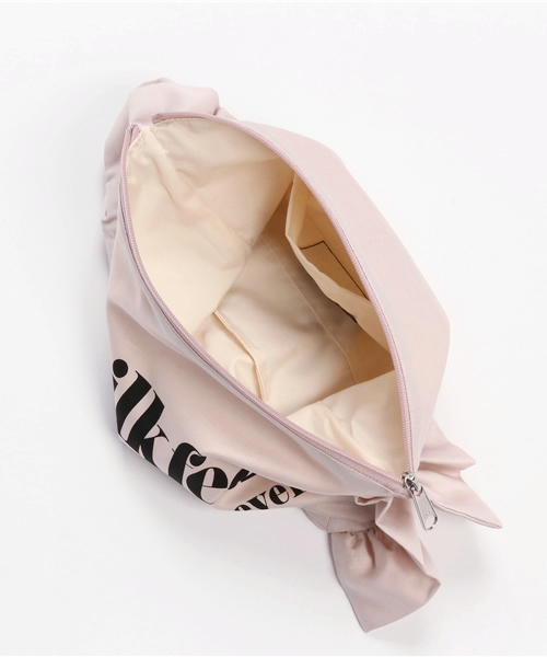 MILKFED.（ミルクフェド）の「RUFFLE CLUTCH BAG（クラッチ/バック/フリル）（クラッチバッグ・レディース・ホワイト/ブラック/ピンク・ONE SIZE）」の5枚目の写真