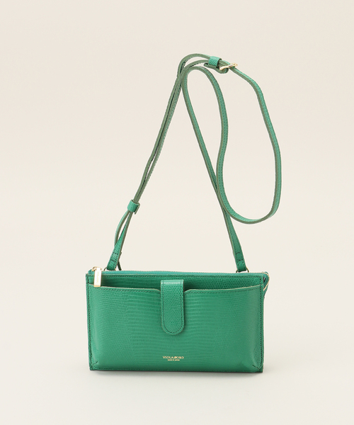 LE TALON（ルタロン）の「VIOLAd’ORO/ヴィオラドーロ ADRIAショルダー（ショルダーバッグ・レディース・グリーン/ベージュ/グレー/ブラック/パープル/サックスブルー・FREE）」の4枚目の写真