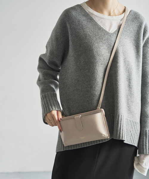 LE TALON（ルタロン）の「VIOLAd’ORO/ヴィオラドーロ ADRIAショルダー（ショルダーバッグ・レディース・グリーン/ベージュ/グレー/ブラック/パープル/サックスブルー・FREE）」の18枚目の写真