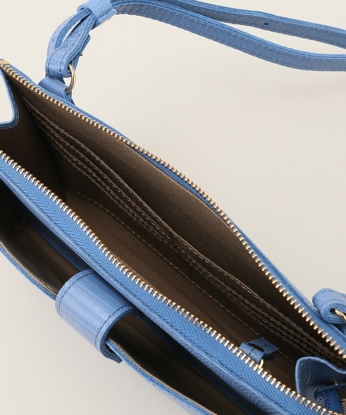 LE TALON（ルタロン）の「VIOLAd’ORO/ヴィオラドーロ ADRIAショルダー（ショルダーバッグ・レディース・グリーン/ベージュ/グレー/ブラック/パープル/サックスブルー・FREE）」の9枚目の写真