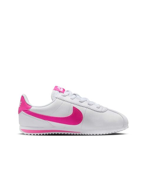 NIKE（ナイキ）の「《親子コーデ対応商品》ナイキ コルテッツ イージーオン リトルキッズシューズ / Nike Cortez EasyOn Little Kids' Shoes DM0951-104 White（スニーカー・キッズ・ホワイト系その他3・16.5/17/17.5/18/18.5/19/19.5）」の8枚目の写真