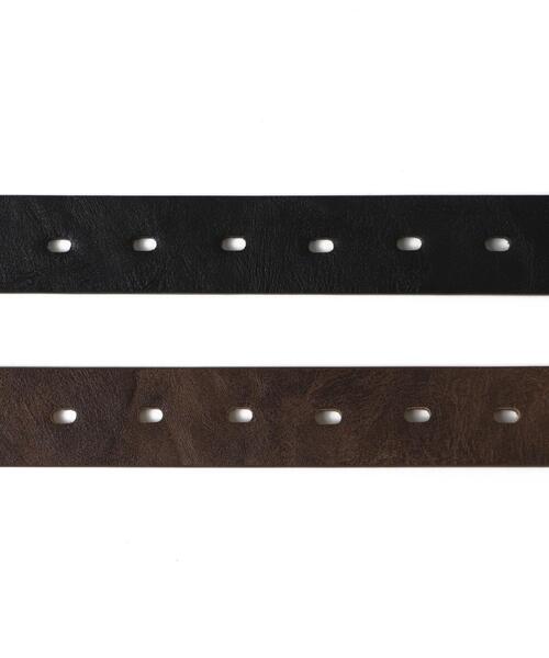 WEGO（ウィゴー）の「WEGO/ウエスタンバックルヴィンテージベルト（ベルト・メンズ・ブラウン/ブラック・FREE）」の7枚目の写真