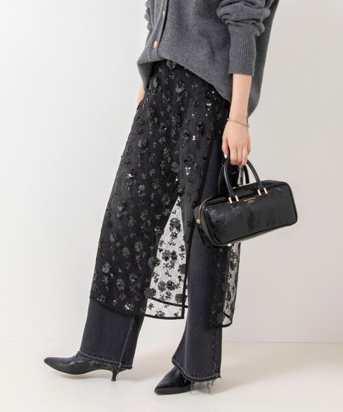 セール】スパンコールレースラップスカート（スカート）｜NOLLEY'S