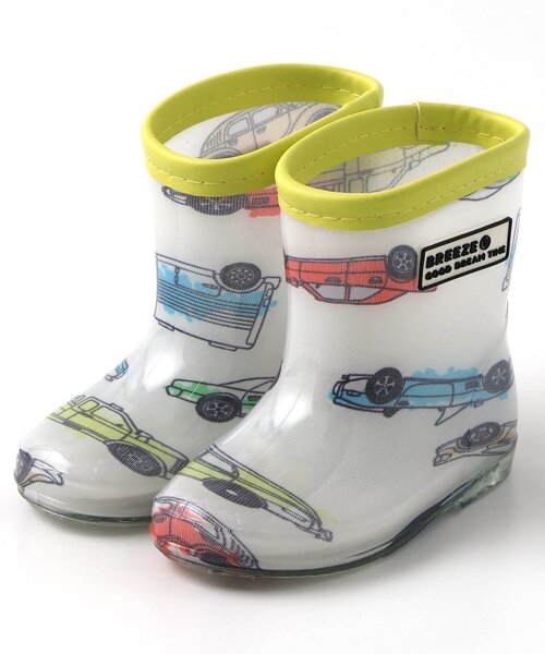 BREEZE(브리즈)의 「4무늬 레인 슈즈(레인 슈즈)」|오프 화이트