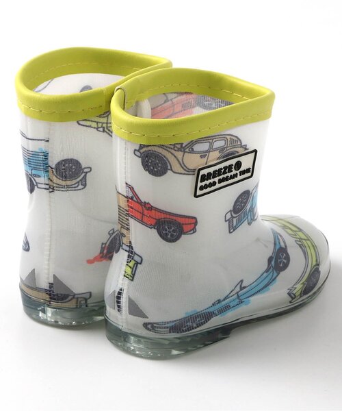 BREEZE(ブリーズ)の「4柄レインシューズ(レインシューズ・キッズ・オレンジ/オフホワイト/ブルー/ピンク・18/17/16/15 /14)」の14枚目の写真