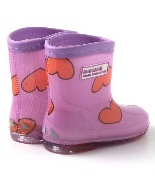 BREEZE(ブリーズ)の「4柄レインシューズ(レインシューズ・キッズ・オレンジ/オフホワイト/ブルー/ピンク・18/17/16/15 /14)」の15枚目の写真
