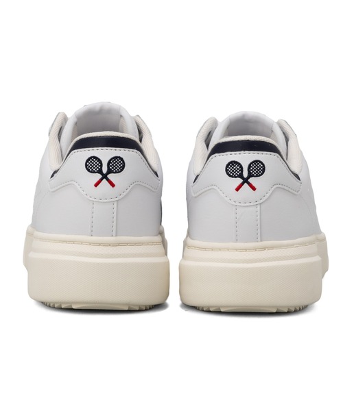 【FILA】フィラ COURT PLUMPY FEATHERY WHITE/NAVY/RED 国内発送 セール】COURT PLUMPY FEATHERY（スニーカー）｜FILA（フィラ
