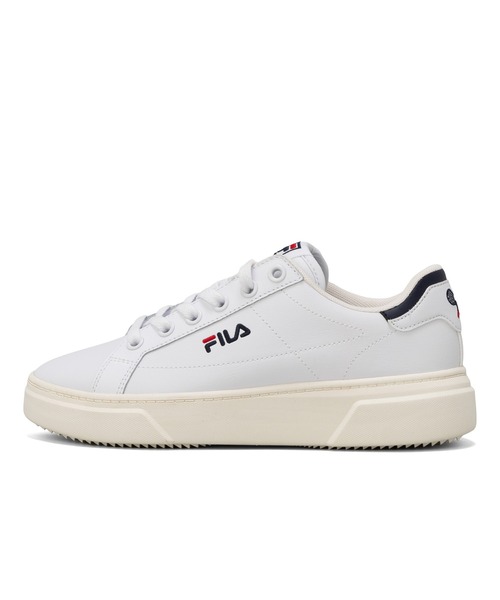 【FILA】 フィラ FILA COURT FEATHERY BLANC DE BLANC 国内発送 COURT FEATHERY / コート フェザリー /厚底カジュアルスニーカー