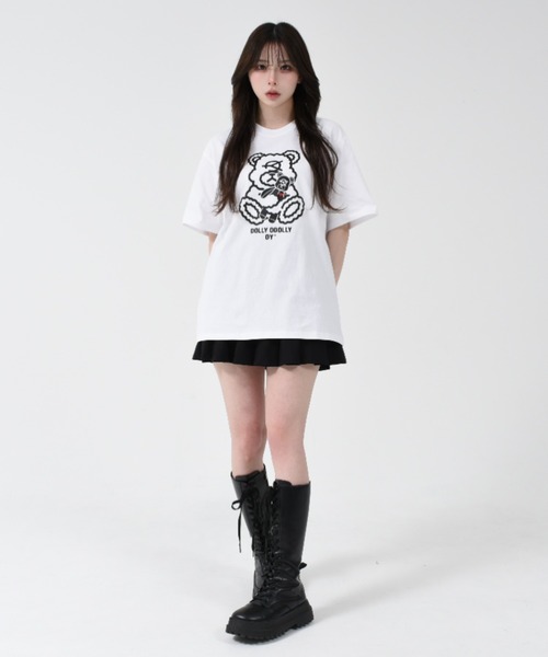 OY ハグドーリーオードリー半袖Tシャツ くま OY/オーワイ』 HUG DOLLY ODOLLY TEE/ハグドーリーオードリー
