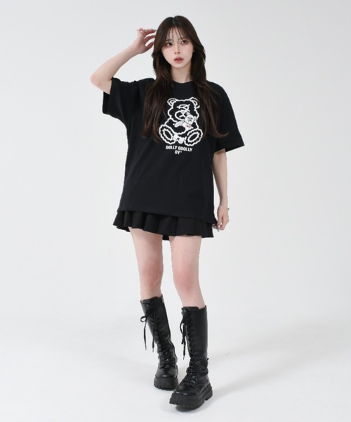 OY ハグドーリーオードリー半袖Tシャツ くま OY/オーワイ』 HUG DOLLY ODOLLY TEE/ハグドーリーオードリー