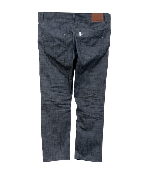 TORNADO MART（トルネードマート）の「ZERO by TORNADO MART∴ハイパーデニムクロップドパンツ（その他パンツ・メンズ・ネイビー/ブルー系2/ベージュ・LL/L/M/XXL/S）」の8枚目の写真