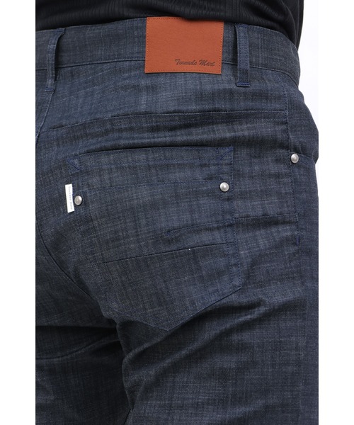 TORNADO MART（トルネードマート）の「ZERO by TORNADO MART∴ハイパーデニムクロップドパンツ（その他パンツ・メンズ・ネイビー/ブルー系2/ベージュ・LL/L/M/XXL/S）」の22枚目の写真