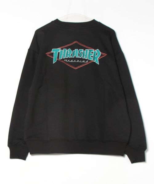 Diamond Logo CREW SWEAT/スラッシャーバックプリントスウェットトレーナー（スウェット）｜THRASHER（スラッシャー）