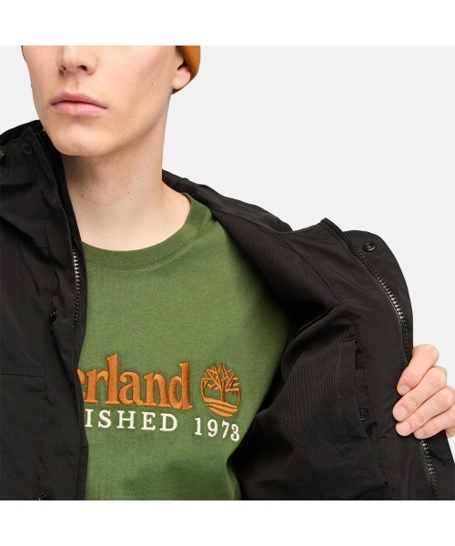 Timberland(ティンバーランド)の「メンズ ウォータープルーフ フード ジャケット(防水)(その他アウター・メンズ・ブラック・X-LARGE/SMALL/MEDIUM/LARGE)」の4枚目の写真
