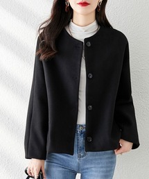 THISIS（ディスイズ）の「ノーカラージャケット レディース（ノーカラージャケット）」