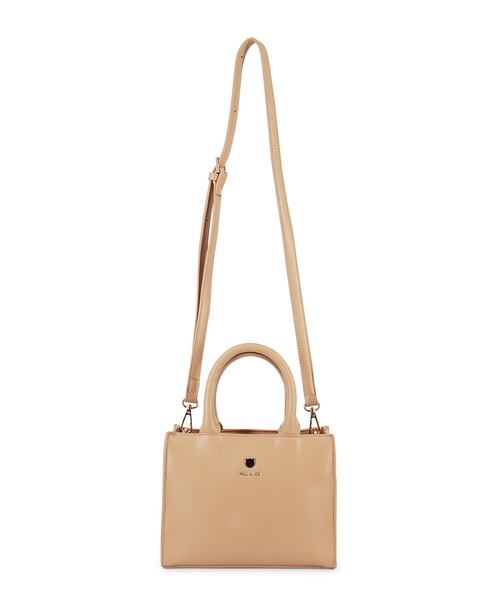 PAUL & JOE ACCESSOIRES（ポールアンドジョーアクセソワ）の「PAUL & JOE ACCESSOIRES (ポール＆ジョーアクセソワ) 2WAYミニショルダーバッグ PJA-B1165 スモールキャットフェイス（ショルダーバッグ・レディース・ブラック/ピンク/ベージュ・FREE）」の12枚目の写真
