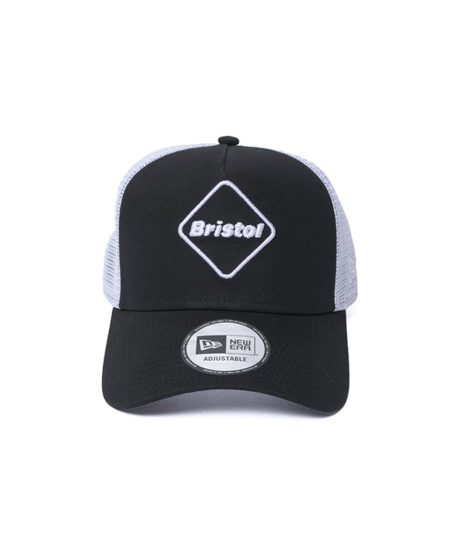 F.C.Real Bristol（エフシーレアルブリストル）の「NEWERA 9FORTY A-FRAME MESH CAP（キャップ・メンズ・ブラック/A/オフホワイト・FREE）」の7枚目の写真