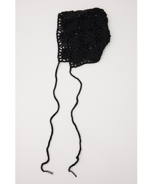 SLY（スライ）の「CROCHET KNIT HAT クロシェ ニット ハット（ハット・レディース・アイボリー/ブラック・FREE）」の11枚目の写真