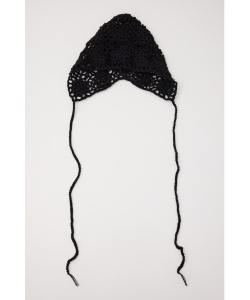 SLY（スライ）の「CROCHET KNIT HAT クロシェ ニット ハット（ハット・レディース・アイボリー/ブラック・FREE）」の12枚目の写真