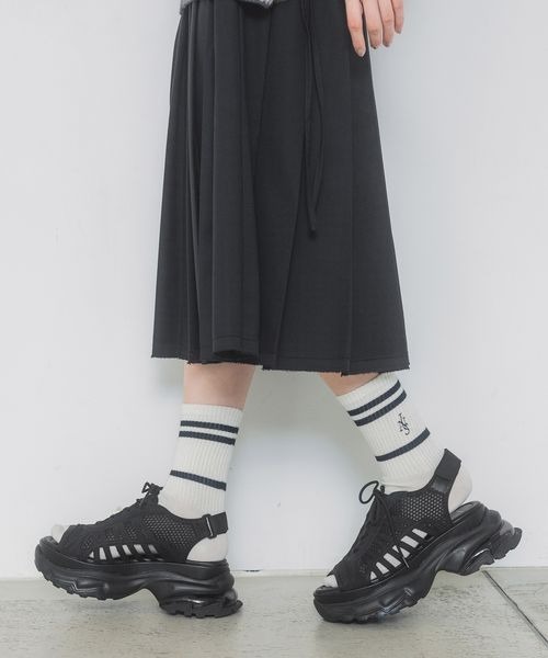 新品ジーナシス　レースアップスニーカーサンダル JEANASIS｜レースアップスニーカーサンダル | Rakuten Fashion