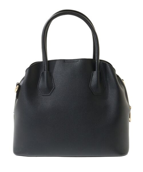 Green　Parks（グリーンパークス）の「ETS.多収納ツーハンドルバッグ（ハンドバッグ・レディース・ブラック/アイボリー・FREE）」の7枚目の写真