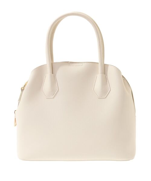 Green　Parks（グリーンパークス）の「ETS.多収納ツーハンドルバッグ（ハンドバッグ・レディース・ブラック/アイボリー・FREE）」の14枚目の写真