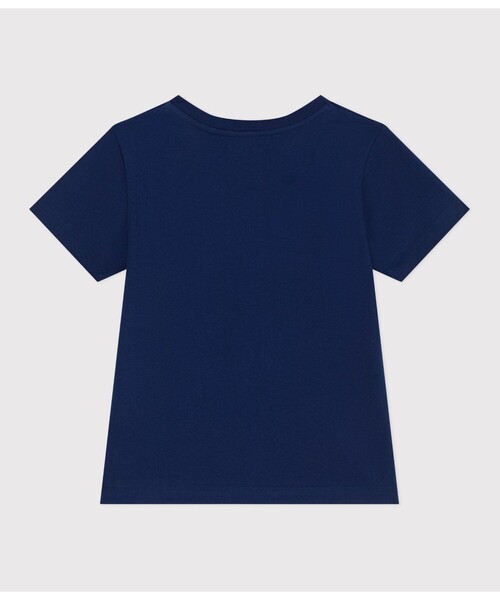 PETIT BATEAU(プチバトー)の「半袖Tシャツ(Tシャツ/カットソー・キッズ・オフホワイト/ネイビー・3YEAR/5YEAR/4YEAR)」の3枚目の写真
