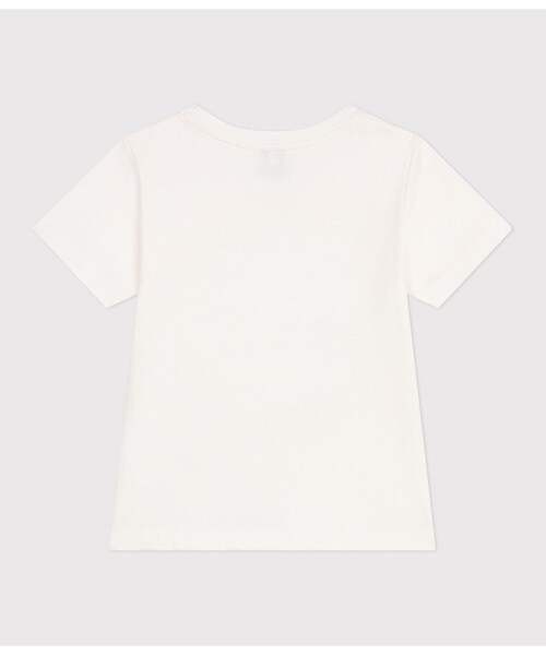 PETIT BATEAU(プチバトー)の「半袖Tシャツ(Tシャツ/カットソー・キッズ・オフホワイト/ネイビー・3YEAR/5YEAR/4YEAR)」の7枚目の写真
