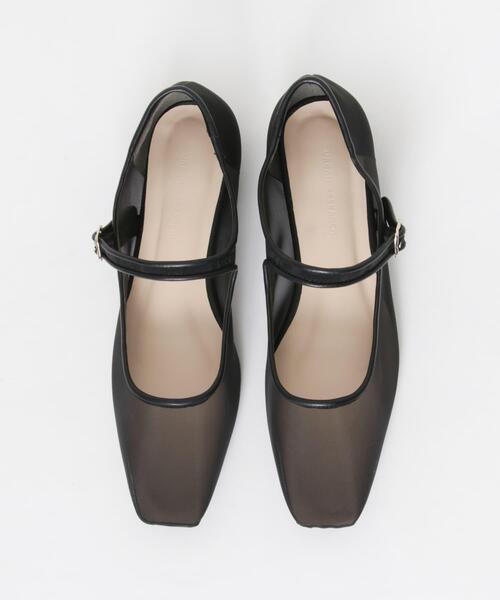 URBAN RESEARCH（アーバンリサーチ）の「シアーメリージェーンフラットシューズ（パンプス・レディース・ブラック/ベージュ・23.5/24/24.5/25）」の13枚目の写真