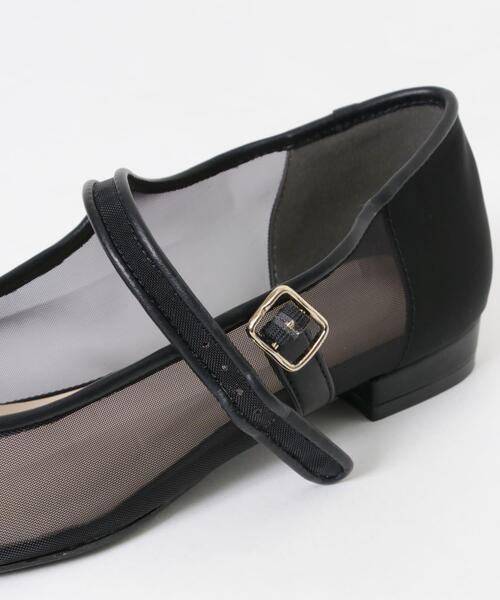 URBAN RESEARCH（アーバンリサーチ）の「シアーメリージェーンフラットシューズ（パンプス・レディース・ブラック/ベージュ・23.5/24/24.5/25）」の16枚目の写真