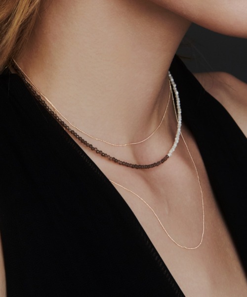 les bonbon(ルボンボン)の「【les bonbon】sophie choker/ソフィー チョーカー(ネックレス・レディース・イエローゴールド・FREE)」の6枚目の写真