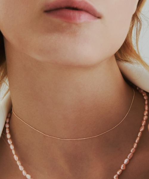 les bonbon(ルボンボン)の「【les bonbon】sophie choker/ソフィー チョーカー(ネックレス・レディース・イエローゴールド・FREE)」の9枚目の写真