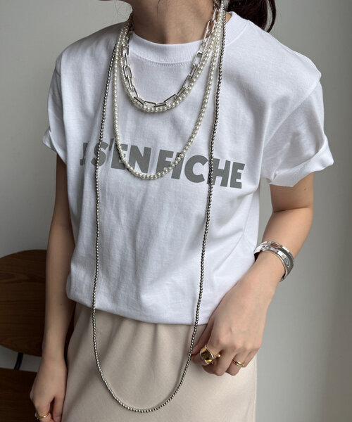 DouDou（ドゥドゥ）の「メタルボールロングネックレス（ネックレス・レディース・シルバー・FREE）」の6枚目の写真