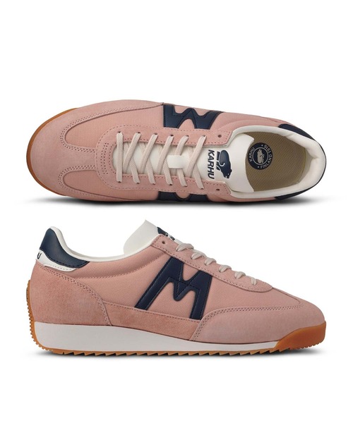 KARHU(カルフ)の「KARHU / “MESTARI” スニーカー(スニーカー・レディース・ピンク系/ホワイト×ブラック・5/6/7/10/9/8/4)」の4枚目の写真