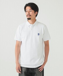 新品 タグ付き スイスコットンポロ М 白 ポロシャツ 日本製　ビームスプラス 新品 タグ付き スイスコットンポロ М 白 ポロシャツ 日本製