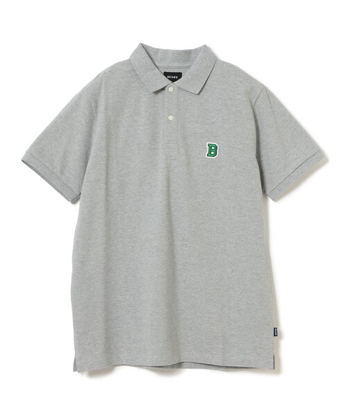 BEAMS(ビームス)の「ビッグ ワッペン ポロシャツ(ポロシャツ・メンズ・ホワイト/グレー系その他/ネイビー・SMALL/MEDIUM/LARGE/X-LARGE/XX-LARGE)」の12枚目の写真