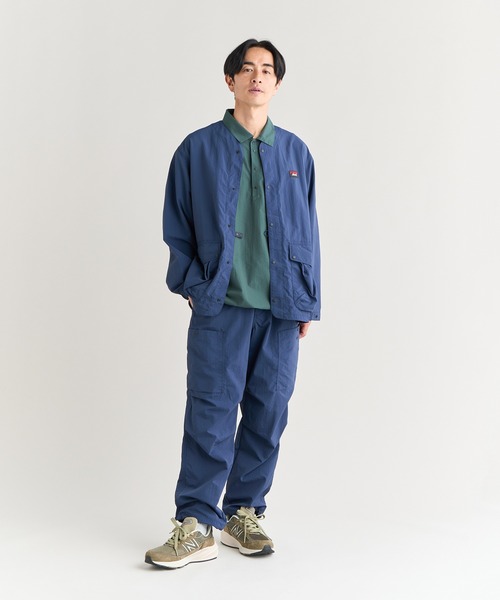 NANGA(ナンガ)の「NYLON TUSSER CARGO PANTS/ナイロンタッサー カーゴパンツ(カーゴパンツ・メンズ・ブラック/アイボリー/ラベンダー/カーキ/ネイビー・M/S/XL/L)」の17枚目の写真