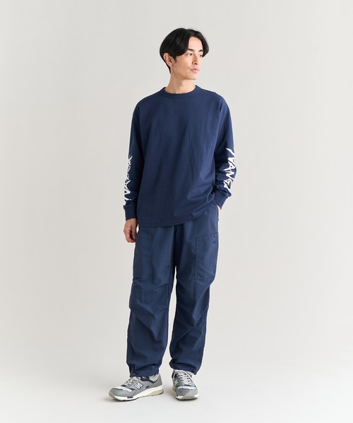 NANGA(ナンガ)の「NYLON TUSSER CARGO PANTS/ナイロンタッサー カーゴパンツ(カーゴパンツ・メンズ・ブラック/アイボリー/ラベンダー/カーキ/ネイビー・M/S/XL/L)」の22枚目の写真