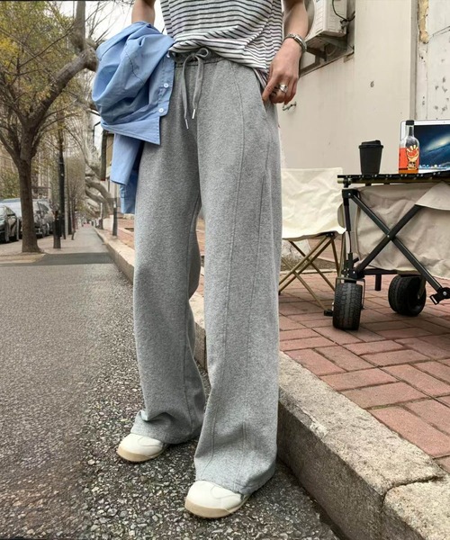 セール】【DECADE CLASSIC】ハイウエストワイドパンツ