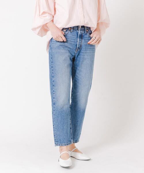 Levi's(リーバイス)の「Levi’s 501CROP(デニムパンツ・レディース・インディゴブルー・25/27/26)」の6枚目の写真