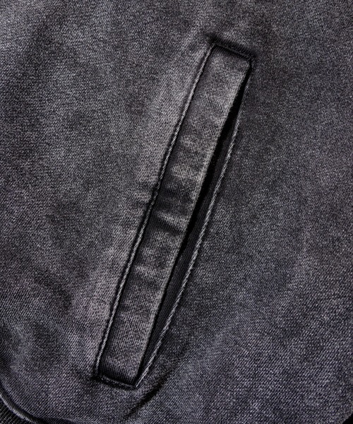 JACKROSE（ジャックローズ）の「B-TRS-Lips&Tongue ラインストーン-ZIPパーカー（パーカー・メンズ・ブラック/グレー・L/M）」の9枚目の写真