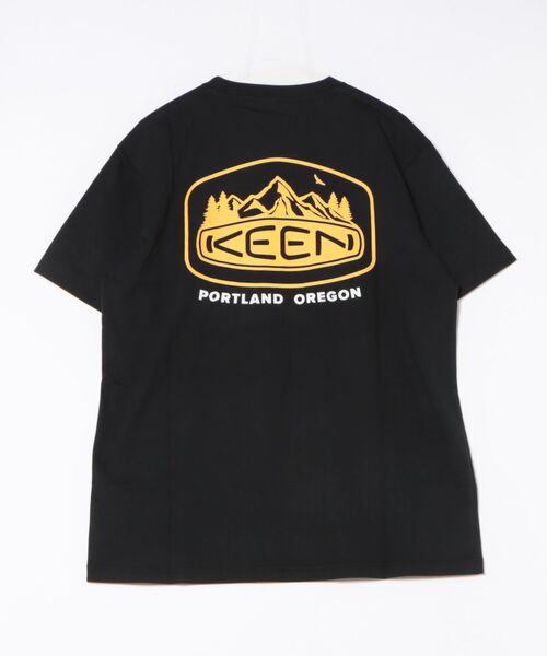 KEEN(キーン)の「【ムラサキスポーツ限定】KEEN/キーン 半袖Tシャツ バックプリント 吸汗速乾 1031504/1031505/1031506(Tシャツ/カットソー・メンズ・ホワイト/ブラック/セージグリーン・S/XL/L/M)」の5枚目の写真