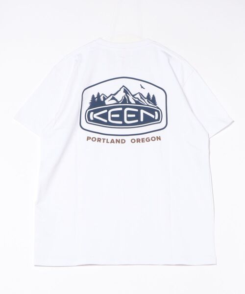 KEEN(キーン)の「【ムラサキスポーツ限定】KEEN/キーン 半袖Tシャツ バックプリント 吸汗速乾 1031504/1031505/1031506(Tシャツ/カットソー・メンズ・ホワイト/ブラック/セージグリーン・S/XL/L/M)」の6枚目の写真