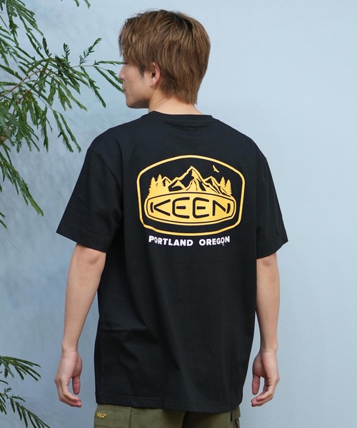 KEEN(キーン)の「【ムラサキスポーツ限定】KEEN/キーン 半袖Tシャツ バックプリント 吸汗速乾 1031504/1031505/1031506(Tシャツ/カットソー・メンズ・ホワイト/ブラック/セージグリーン・S/XL/L/M)」の13枚目の写真